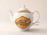 قوری بزرگ طرح محرم 🖤 | چینی | دو لیتری | ویژه مراسمات روضه و هیئت | تک و تعداد - Image 2