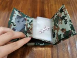 جاکارتی کیف پول طرح چریکی 💚| تنوع 4 طرح مختلف جذاب | بهمراه جعبه | تک و عمده - Image 3