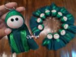 جاسوئیچی عروسک چادری غدیر 😍 | با سربند نام امام علی (ع) | تک و عمده - Image 4