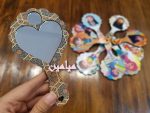 آینه چوبی طرح کودکانه 😍 | تنوع طرح های دخترانه حجاب و پسرانه مذهبی | تک و عمده - Image 6