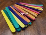 چوب بستنی رنگی 🌈| بسته 50 عددی | تک و عمده