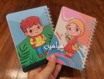 دفترچه یادداشت طرح کودکانه فانتزی 😍 | طرح های دخترانه حجاب و پسرانه مذهبی | 50 برگ | تک و عمده - Image 8