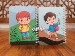 دفترچه یادداشت طرح کودکانه فانتزی 😍 | طرح های دخترانه حجاب و پسرانه مذهبی | 50 برگ | تک و عمده - Image 7