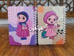دفترچه یادداشت طرح کودکانه فانتزی 😍 | طرح های دخترانه حجاب و پسرانه مذهبی | 50 برگ | تک و عمده - Image 2