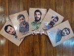 دفترچه طرح شهدا و رهبری 💙 | تنوع طرح های زیبا | ویژه راهیان نور | 50 برگ | تک و عمده - Image 3