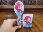 ست برس مو و آینه طرح دخترانه حجاب 😍 |‌ تنوع طرح های فانتزی کودکانه | تک و عمده - Image 9