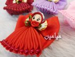 گیره موی سر عروسکی طرح حجاب 😍 | تنوع طرح های بانمک و جذاب | تک و عمده - Image 7