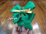 گیره موی سبز فانتزی 💚 | مدل عروسک دامن دار | تنوع رنگ سبزهای جذاب |تک و عمده - Image 5