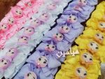 گیره موی کوچک عروسکی 😍 | مدل پاپیونی | تنوع رنگ های شاد و جذاب | در بسته های 10 عددی از یک رنگ - Image 3