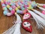 تسبیح فانتزی عروسکی ❤️ | تنوع رنگ و طرح های جذاب دخترانه | تک و عمده - Image 4