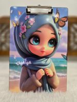 تخته شاسی طرح دخترانه حجاب 😍 | سایز آ4 | تنوع طرح های جذاب فانتزی | تک و عمده - Image 4