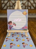 بوم دفترچه یادداشت کودکانه 😍 | تنوع طرح های فانتزی دختر و پسر | 100 برگ | تک و عمده - Image 9
