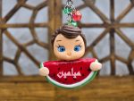 جاسوئیچی عروسکی یلدا 😍 | تنوع طرح های فانتزی دختر و پسر | جنس عروسک خمیری | تک و عمده - Image 5