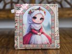 کیف ملزومات نماز دخترانه 🌸 | جنس مخمل | تنوع چندین طرح دخترانه جذاب | تک و عمده - Image 3