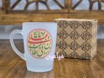 ماگ/لیوان یخی طرح نام مبارک امام علی (ع) 💚 | دارای جعبه | تنوع طرح های زیبا | تک و عمده - Image 2