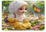 پازل چوبی طرح کودکانه 😍| دخترانه و پسرانه | تک سلفون | تک و عمده - Image 14