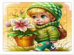 پازل چوبی طرح کودکانه 😍| دخترانه و پسرانه | تک سلفون | تک و عمده - Image 16