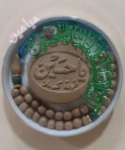 پک مهر و تسبیح تربت مدل قوطی 💜 | تسبیح 33 تایی | تک و عمده