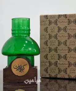 فانوس/جاشمعی طرح نام مبارک امام حسن مجتبی (ع) 🍀 | دارای پایه چوبی و پلاک مولتی | دارای کارتن | تک و عمده